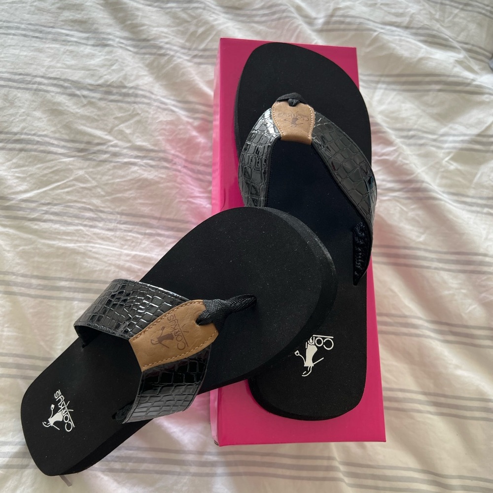 Corkys flip flops